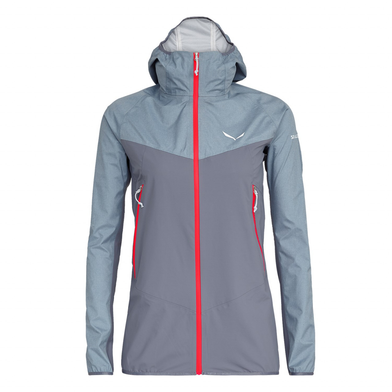 Chaqueta Hardshell Salewa Agner Powertex Mujer Grises Mexico (GD1082943)